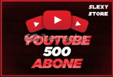 ⭐ YouTube 500 Gerçek Abone