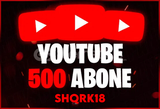 ⭐YOUTUBE 500 GERÇEK ABONE | GARANTİLİ⭐