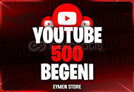 ⭐ YouTube 500 Gerçek Beğeni