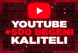 ⭐YOUTUBE 500 GERÇEK BEĞENİ⭐