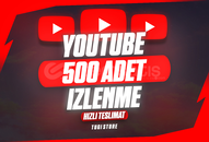 ⭐Youtube 500 Gerçek izlenme⭐