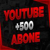 Youtube 500 GERÇEK KARIŞIK ABONE - UYGUN