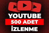 ⭐Youtube 500 İzlenme + 365 Gün Garanti⭐