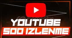 youtube 500 izlenme