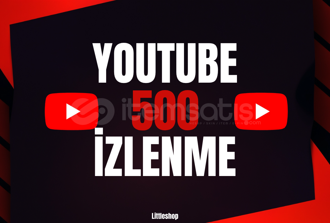 ⭐Youtube 500 İzlenme / Garantili - Hızlı  ⭐Youtube 500 İzlenme / Garantili - Hızlı