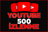 Youtube 500 izlenme | Hızlı başlar - Garanti