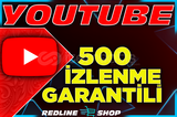 Youtube 500 izlenme | Hızlı başlar - Garanti