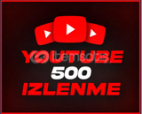 YOUTUBE 500 İZLENME KALİTELİ