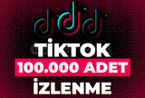 ⭐Tiktok 100000 İzlenme + 365 Gün Garanti⭐