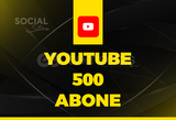 YouTube 500 Organik Abone