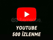 YOUTUBE 500 ORGANİK İZLENME