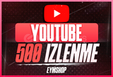 YouTube 500 Organik İzlenme - Anasayfa Etkili