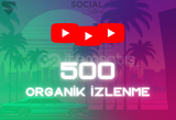 YouTube 500 Organik İzlenme - Anasayfa Etkili