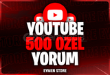 ⭐ YouTube 500 Özel Yorum