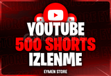 ⭐ YouTube 500 Shorts İzlenme