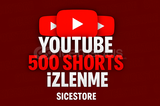 ⭐ YouTube 500 Shorts İzlenme⭐
