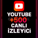 YOUTUBE 500 TÜRK CANLI YAYIN İZLEYİCİSİ