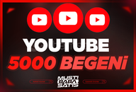 ⭐ Youtube 5000 Beğeni + Garanti 