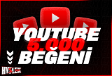 Youtube 5.000 Beğeni / Garantili !!