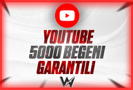 YOUTUBE 5000 BEĞENİ KALİTELİ/