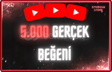 ⭐YOUTUBE 5.000 GERÇEK BEĞENİ⭐ 