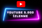 Youtube 5.000 İzlenme