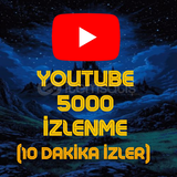YouTube 5000 İzlenme (Garantili)