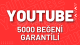 ⭐Youtube 5000 Kaliteli Beğeni + 30 Gün Garanti⭐