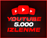 YOUTUBE 5000 İZLENME KALİTELİ