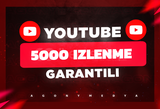 YOUTUBE 5000 TÜRK İZLENME KALİTELİ