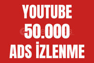 Youtube 50.000 Gerçek izlenme (Garantili)