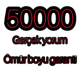 Youtube 50000 gerçek yorum