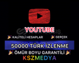 (GARANTİLİ) YouTube 50000 Türk İzlenme KALİTELİ