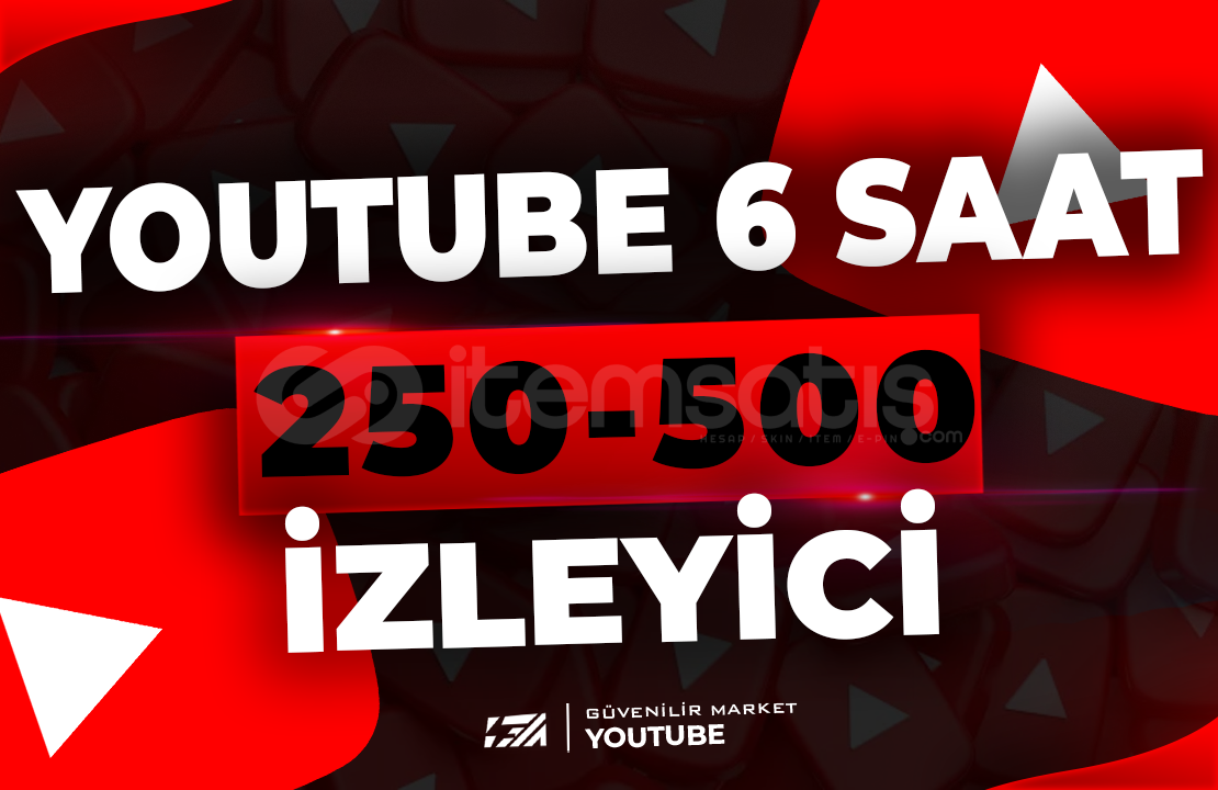 ⭐ Youtube 6 Saat 250-500 Canlı İzleyici ⭐ ⭐ Youtube 6 Saat 250-500 Canlı İzleyici ⭐