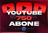 Youtube - 750 ABONE [GARANTİLİ]