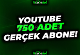⭐YouTube 750 Gerçek Abone!