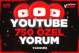 ⭐ YouTube 750 Özel Yorum⭐