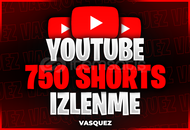 ⭐ YouTube 750 Shorts İzlenme⭐