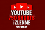 ⭐ YouTube 750 Shorts İzlenme⭐