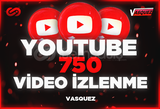 ⭐ YouTube 750 Video İzlenme⭐