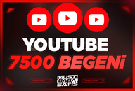 ⭐ Youtube 7500 Beğeni + Garanti 