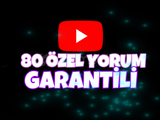 ⭐️ YOUTUBE 80 ÖZEL YORUM ⭐️