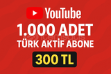 YOUTUBE AKTİF ABONE 2025