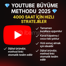 YouTube Büyüme Methodu 2025 – 4000 Saat Sistemi
