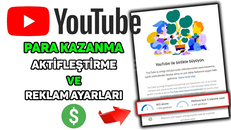 ‼️YouTube dan para kazanmak ????