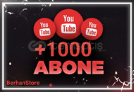 ⭐YouTube [GARANTİLİ] 1000 Gerçek Abone⭐