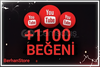 ⭐YouTube [GARANTİLİ] 1100 Gerçek Beğeni⭐