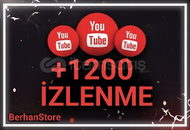 ⭐YouTube [GARANTİLİ] 1200 Gerçek İzlenme⭐