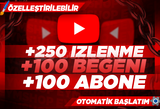 Youtube ⭐Garantili Lüks Paketi⭐