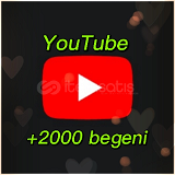 YouTube gerçek+2000 begeni 